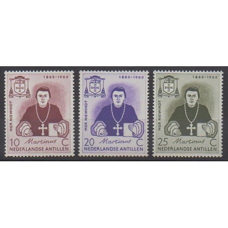 Netherlands Antilles - 1960 - Nb 297/299 - Religion