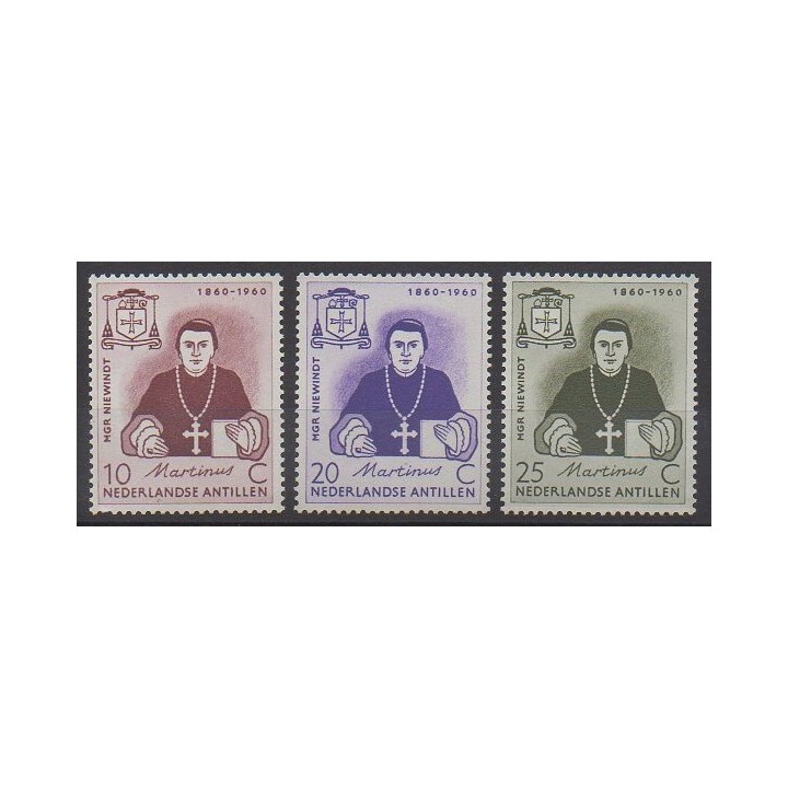 Netherlands Antilles - 1960 - Nb 297/299 - Religion