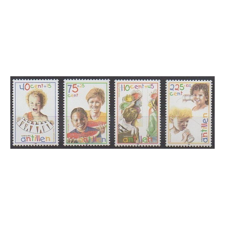 Netherlands Antilles - 1998 - Nb 1153/1156 - Childhood