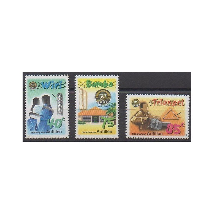 Netherlands Antilles - 1999 - Nb 1166/1168 - Music