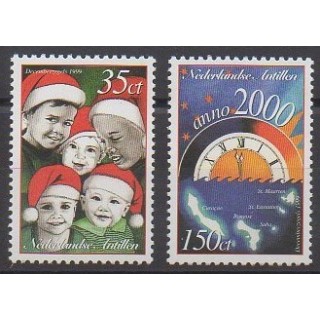 Antilles néerlandaises - 1999 - No 1191/1192 - Noël