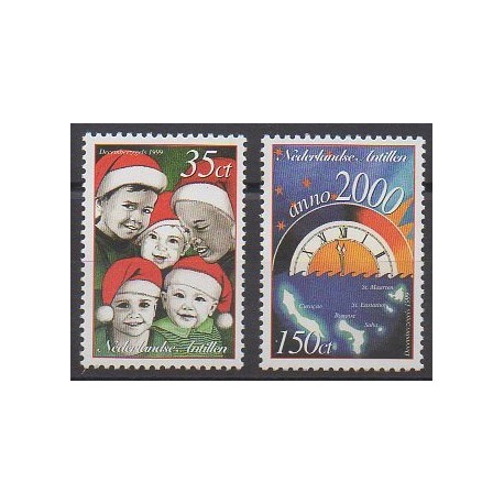 Netherlands Antilles - 1999 - Nb 1191/1192 - Christmas