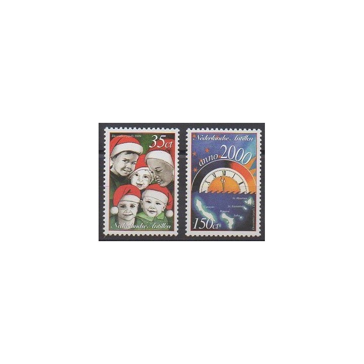 Netherlands Antilles - 1999 - Nb 1191/1192 - Christmas