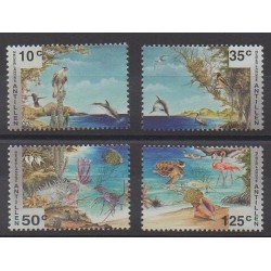 Antilles néerlandaises - 1994 - No 987/990 - Animaux - Philatélie