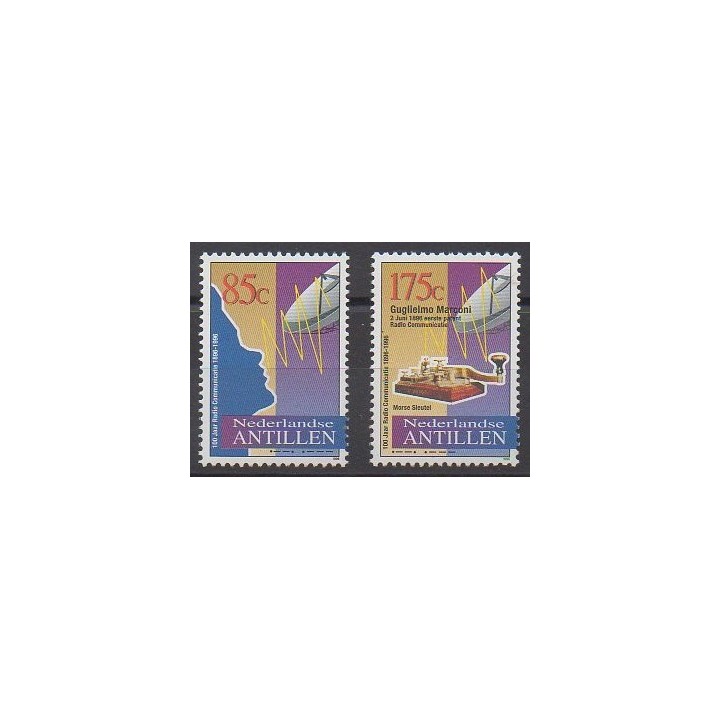 Netherlands Antilles - 1996 - Nb 1036/1037 - Telecommunications