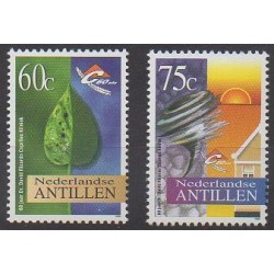 Antilles néerlandaises - 1996 - No 1034/1035 - Santé ou Croix-Rouge
