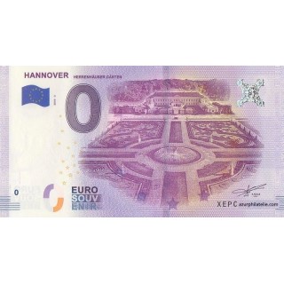 Euro banknote memory - 2018 - Herrenhäuser Gärten - (Basse-Saxe)