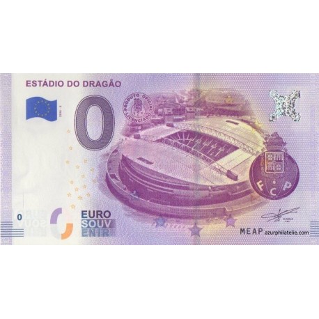 Euro banknote memory - PT - Estádio do Dragão - 2018-2