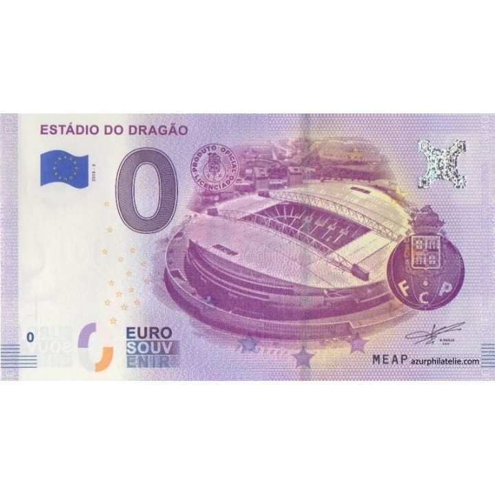 Euro banknote memory - 2018 - Estádio do Dragão - (Porto)