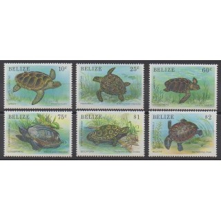 Belize - 1990 - Nb 932/937 - Reptils