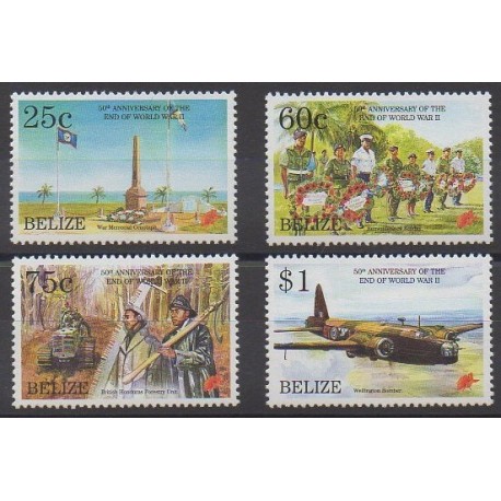 Belize - 1995 - Nb 1035/1038 - Second World War