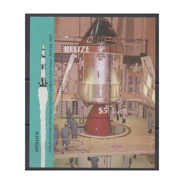 Belize - 1989 - Nb BF86 - Space