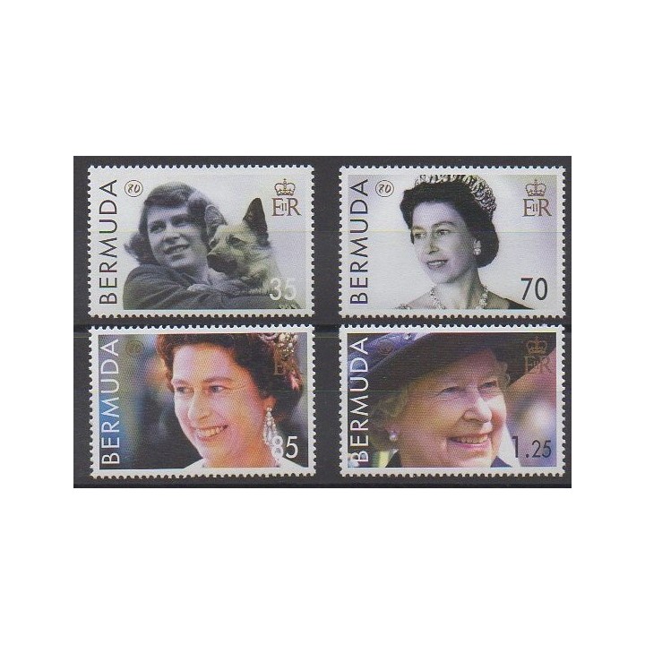 Bermudes - 2006 - No 916/919 - Royauté - Principauté