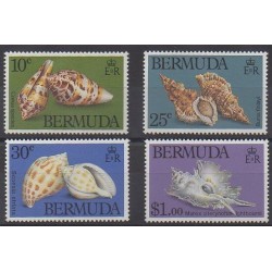 Bermuda - 1982 - Nb 409/412 - Sea animals