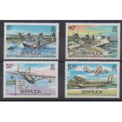Bermudes - 1987 - No 512/515 - Aviation