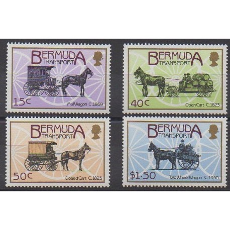 Bermuda - 1988 - Nb 520/523 - Transport