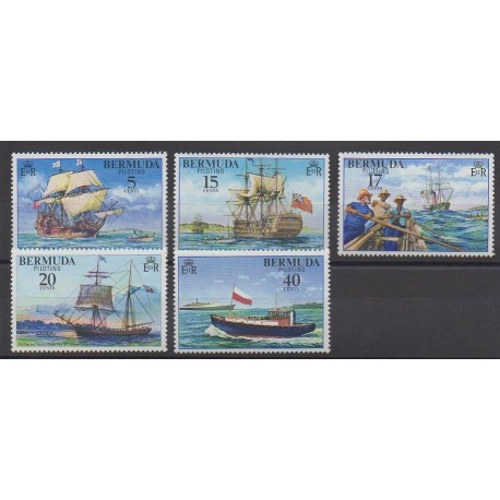 Bermuda - 1977 - Nb 343/347 - Boats