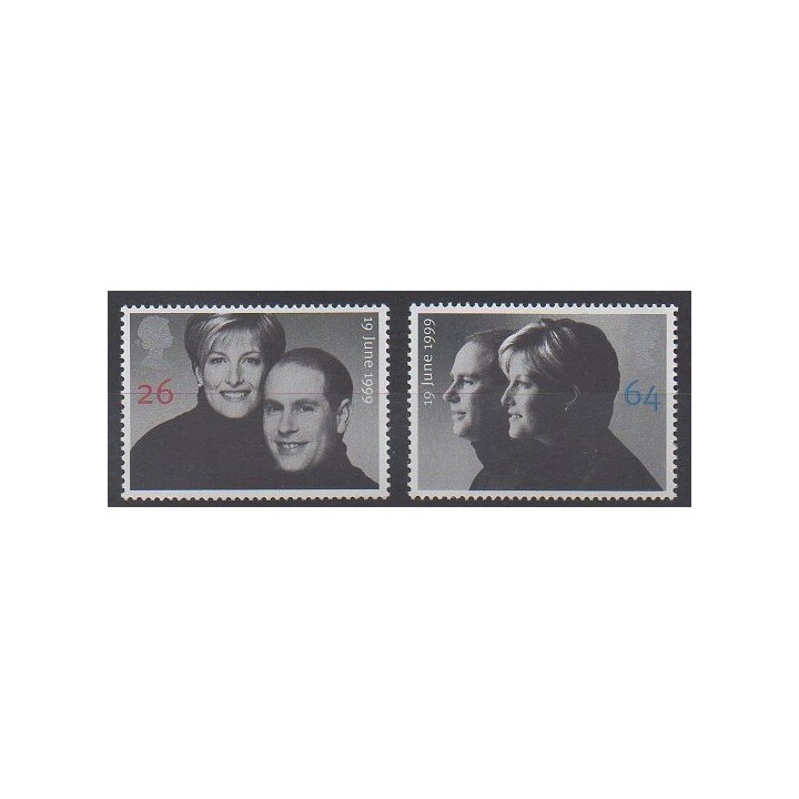 Grande-Bretagne - 1999 - No 2114/2115 - Royauté - Principauté
