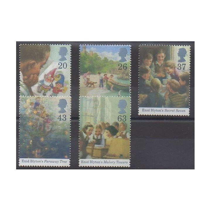 Grande-Bretagne - 1997 - No 1992/1996 - Enfance - Littérature