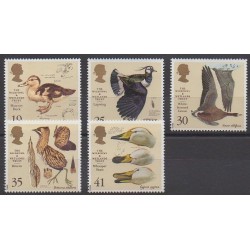 Great Britain - 1996 - Nb 1861/1865 - Birds