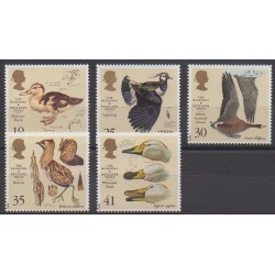 Grande-Bretagne - 1996 - No 1861/1865 - Oiseaux