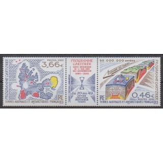 French Southern and Antarctic Territories - Post - 2002 - Nb 336/337 - Science