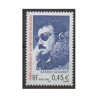 French Southern and Antarctic Territories - Post - 2004 - Nb 391 - Celebrities