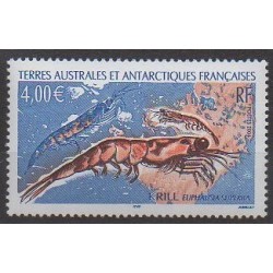 French Southern and Antarctic Territories - Post - 2004 - Nb 386 - Sea animals