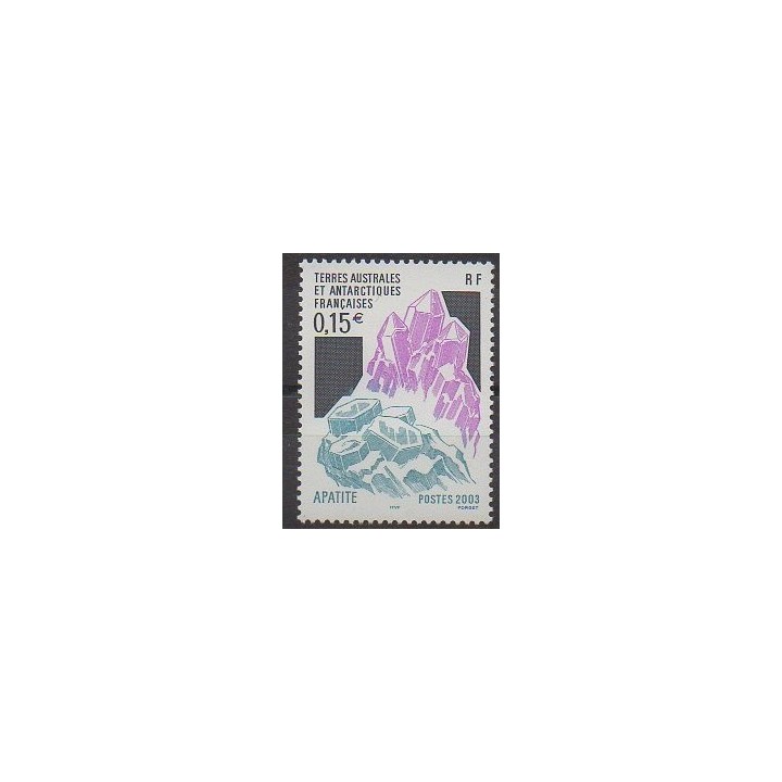 French Southern and Antarctic Territories - Post - 2003 - Nb 361 - Minerals - Gems