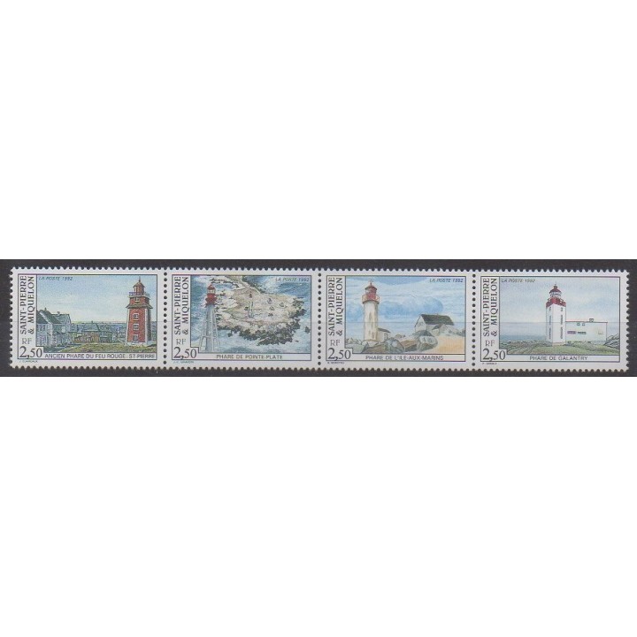 Saint-Pierre et Miquelon - 1992 - No 563/566 - Phares