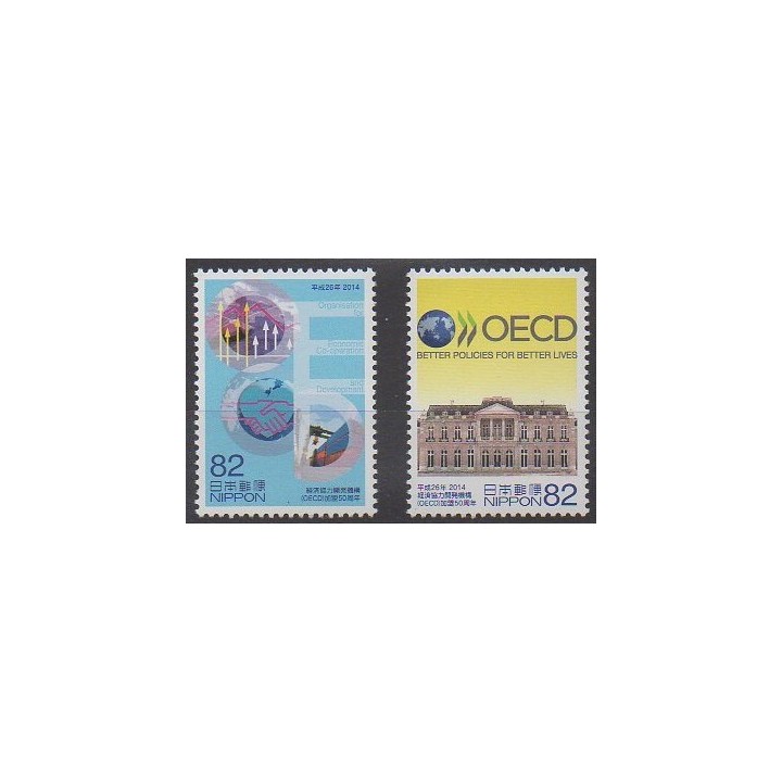 Japon - 2014 - No 6514/6515