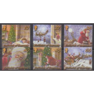 Guernsey - 2003 - Nb 994/999 - Christmas