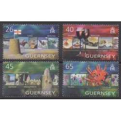 Guernsey - 2004 - Nb 1013/1016 - Tourism
