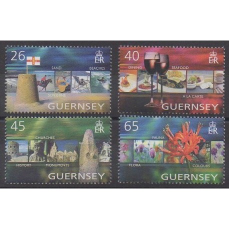 Guernesey - 2004 - No 1013/1016 - Tourisme
