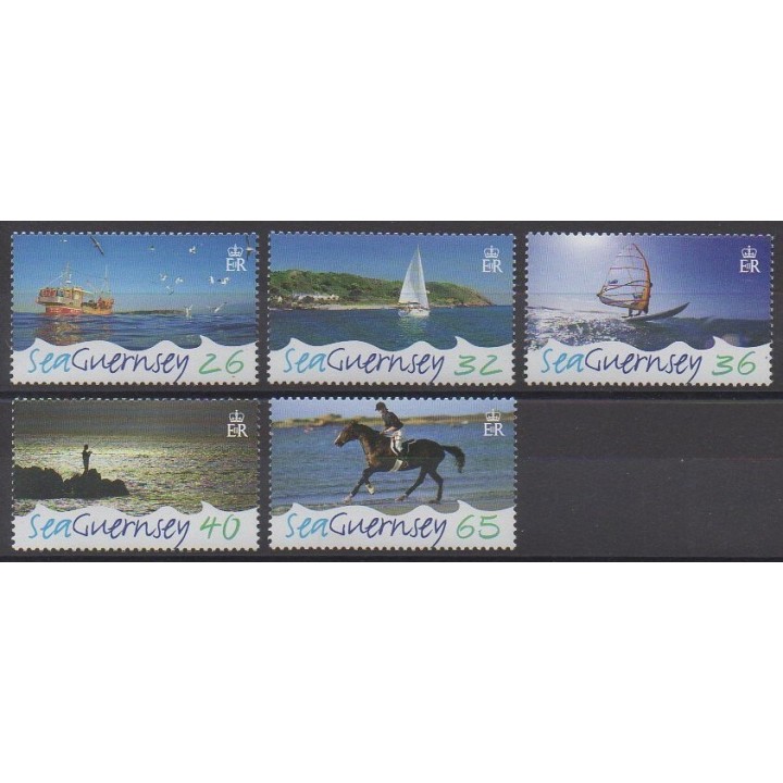 Guernesey - 2005 - No 1063/1067 - Tourisme