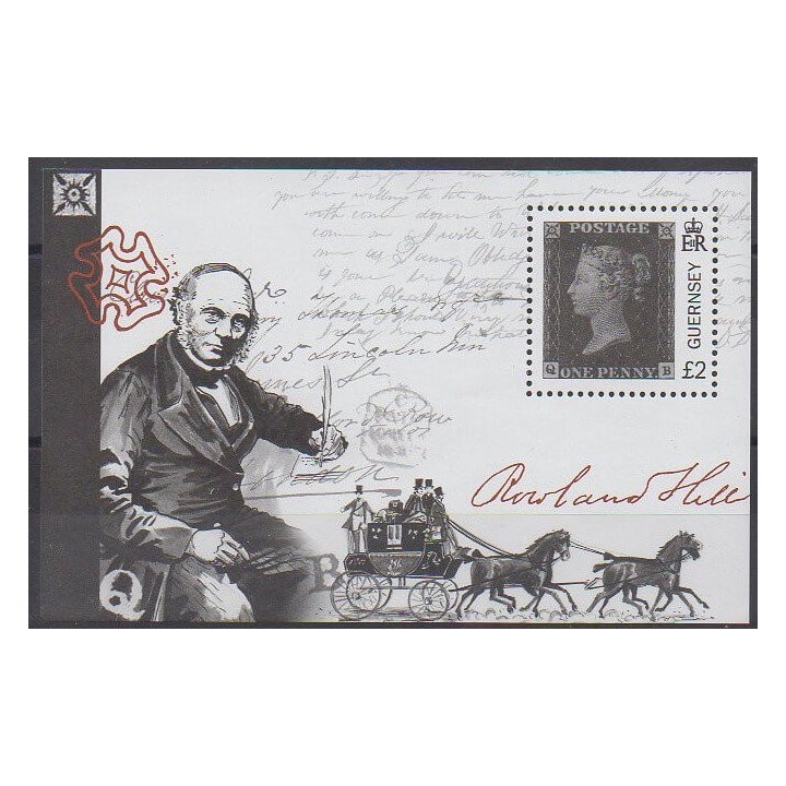Guernsey - 2015 - Nb F1542 - Stamps on stamps - Philately