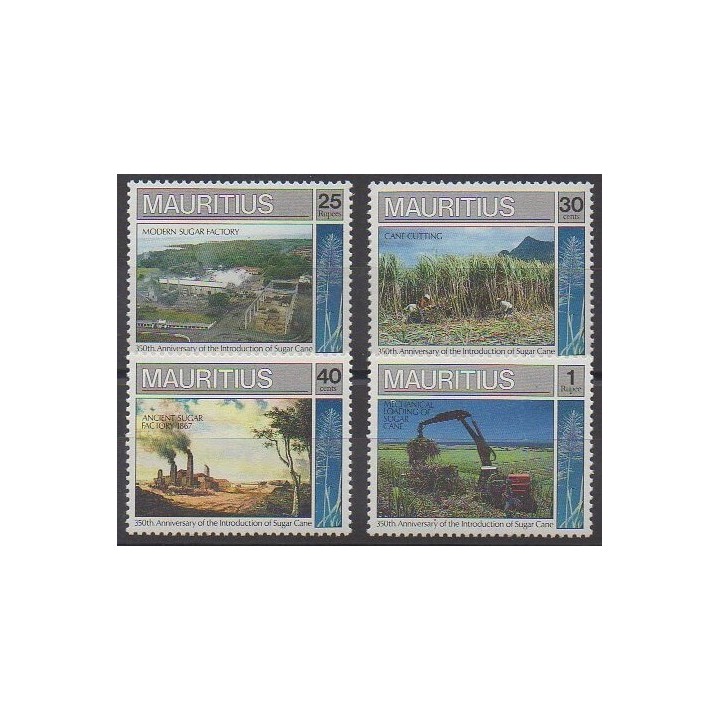 Maurice - 1990 - Nb 731/734 - Craft