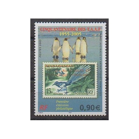 TAAF - 2005 - No 430 - Timbres sur timbres