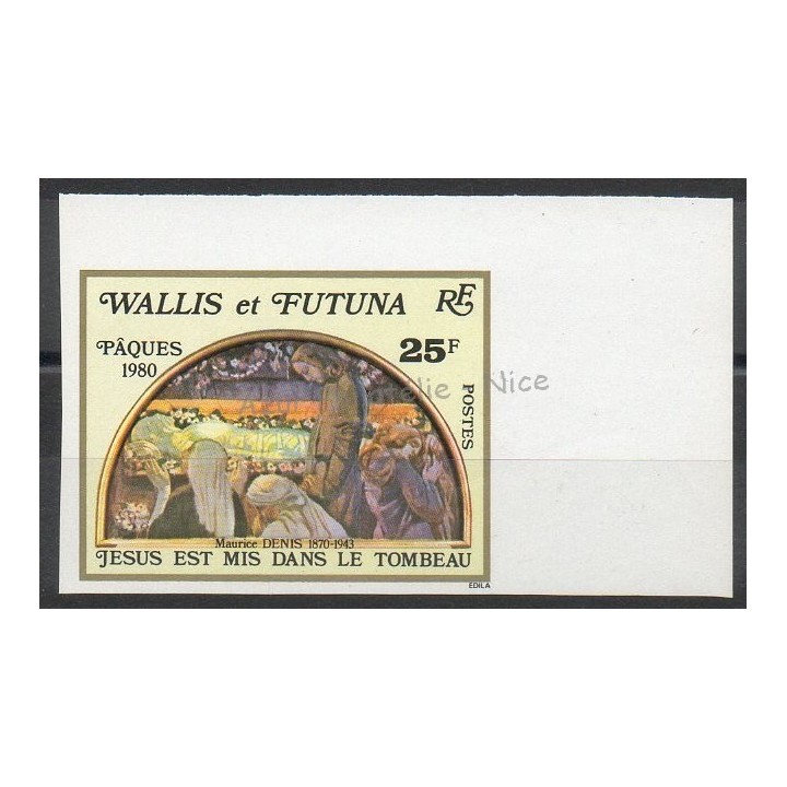 Stamps - Theme easter - Wallis and Futuna - Post - 1980 - Nb 258ND