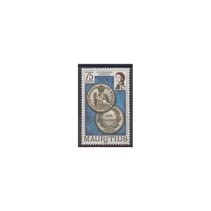 Maurice - 1985 - Nb 645 - Coins, Banknotes Or Medals