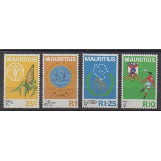 Maurice - 1986 - No 655/658