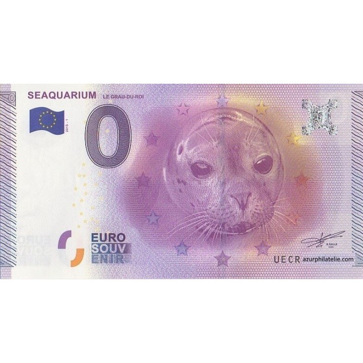 Billet souvenir - Seaquarium  - 2015