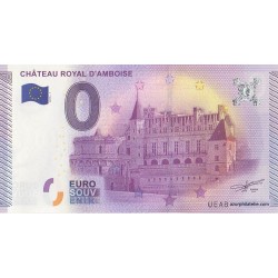 Billet souvenir - Château royal d'Amboise - 2015