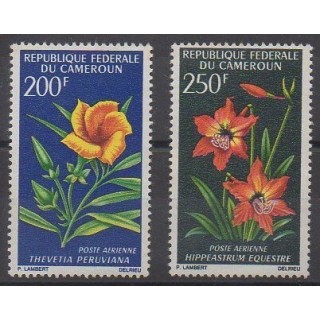 Cameroon - 1967 - Nb PA99/PA100 - Flowers