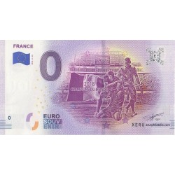 Euro banknote memory - France - Champions du monde 2018 - 2018-2-FR
