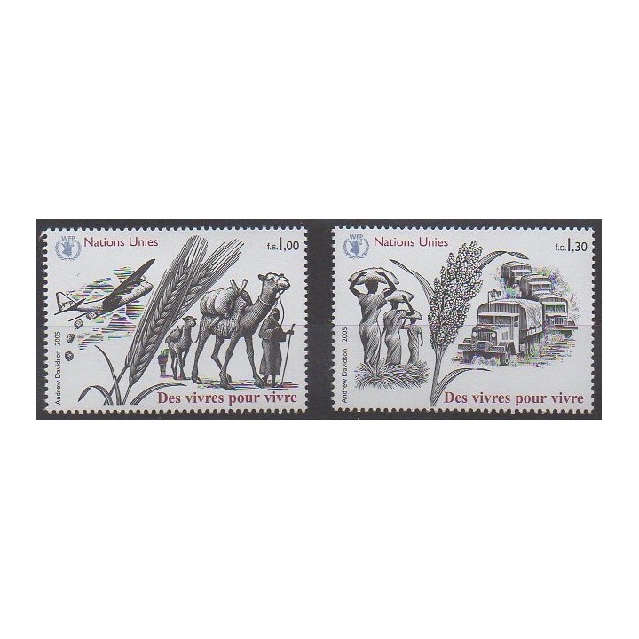 Nations Unies (ONU - Genève) - 2005 - No 539/540