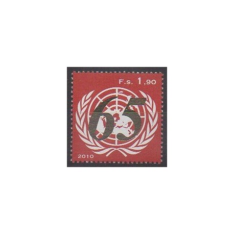 Nations Unies (ONU - Genève) - 2010 - No 728 - Nations unies