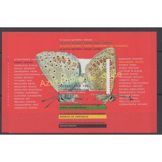Timbres - Thème papillons - Pays-Bas - 1993 - No BF 37