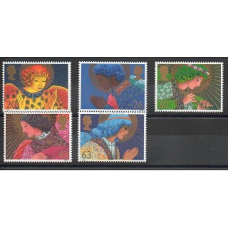 Timbres - Thème Noël - Grande-Bretagne - 1998 - No 2061/2065