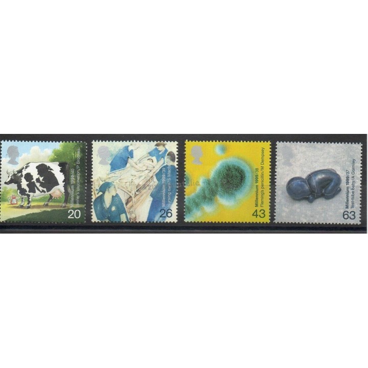 Timbres  - Grande-Bretagne - 1999 - No 2079/2082